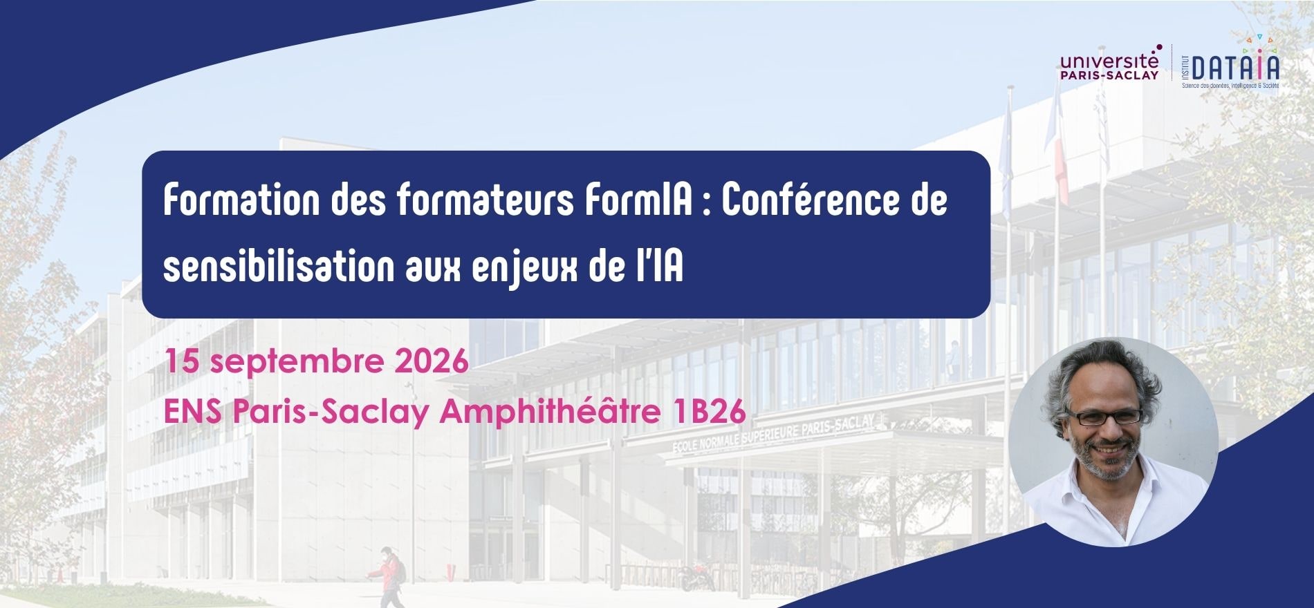 Formation des formateurs FormIA : Conférence de sensibilisation aux enjeux de l'IA, événement Tier sélectionné par Agenda Tech