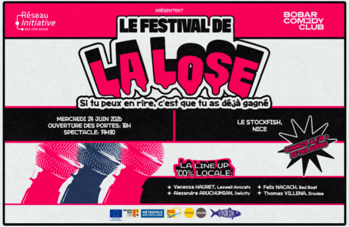 Le Festival de la Lose par Initiative Nice Côte d'Azur — Nice, événement Tier 3 sélectionné par Agenda Tech