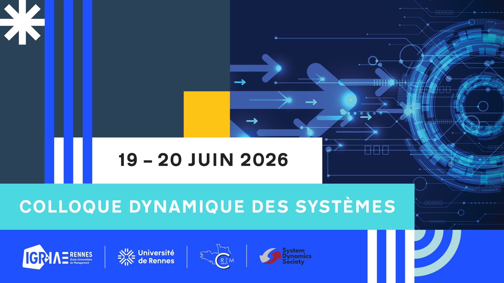 Systems Dynamics Symposium — Rennes, événement Tier 3 sélectionné par Agenda Tech